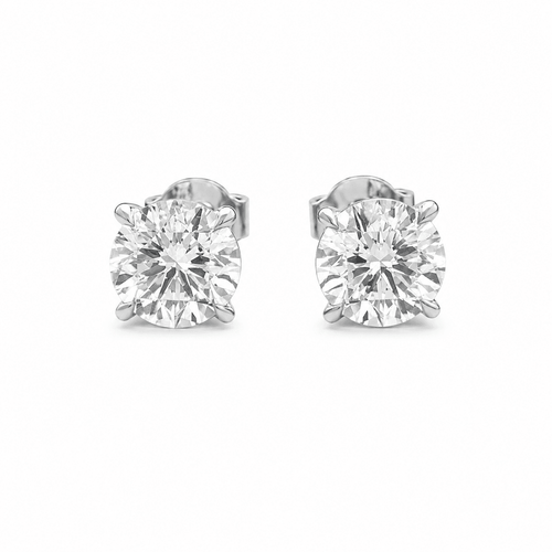 Billie - 1 Carat Lab Grown Diamond Stud Earrings.