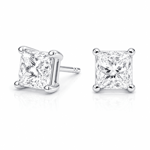 Diana Princess Stud Earrings