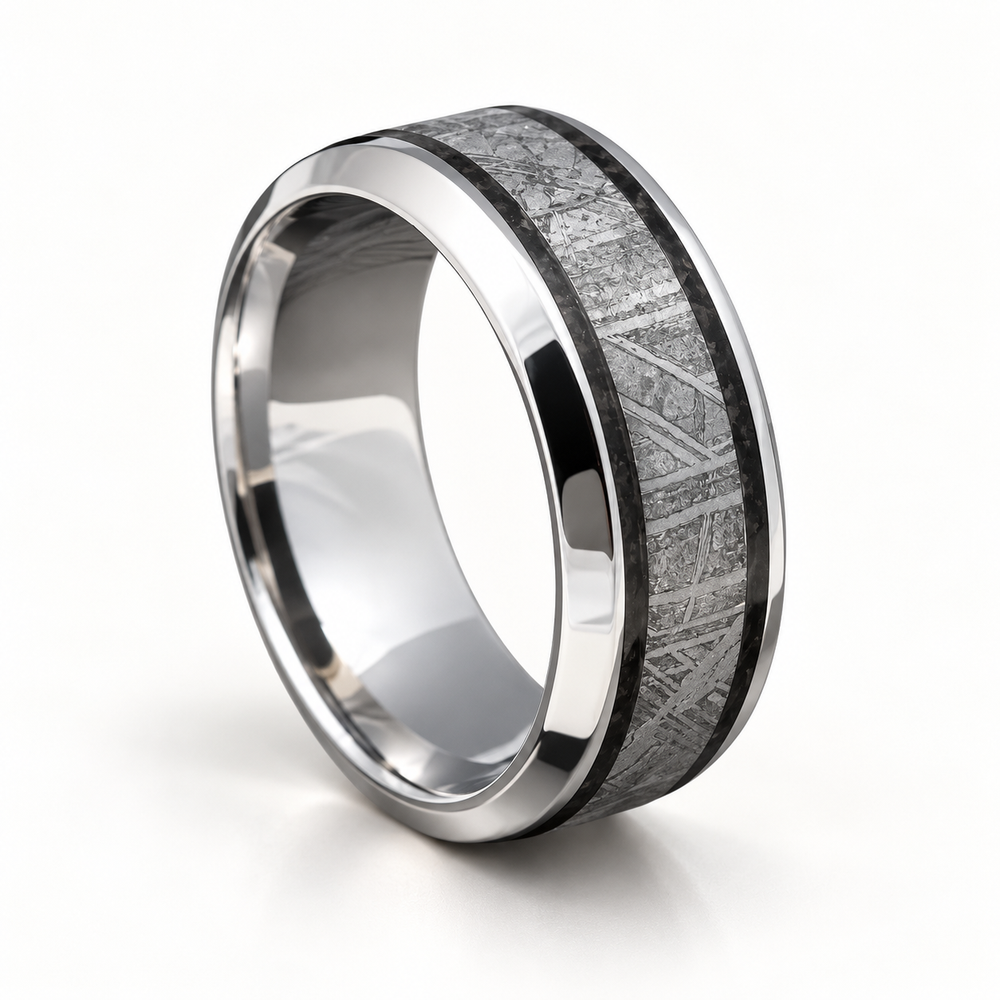 Dinosaur Bone Wedding Rings