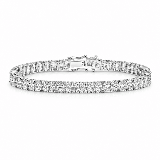 10CT Oval Tennis Bracelet