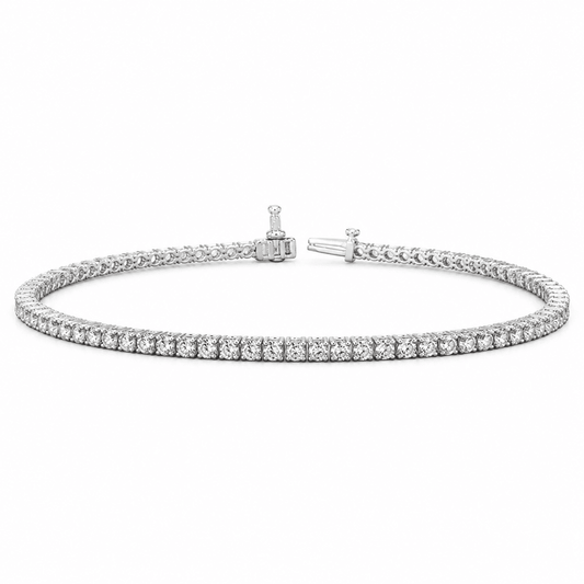 2 Carat Diamond Tennis Bracelet Lab Diamond