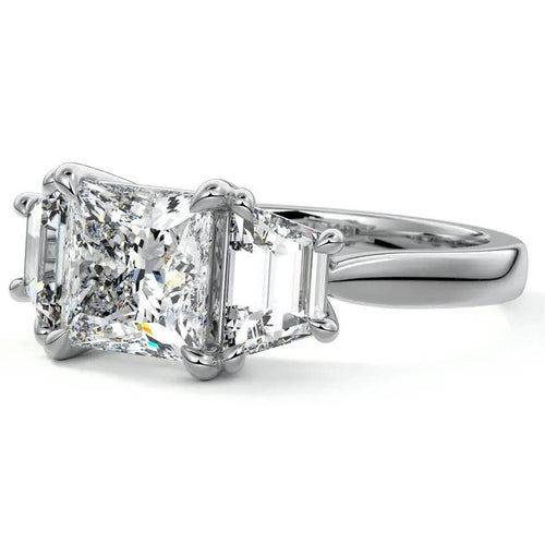 Aurora - Princess Solitaire Lab Grown Diamond Engagement Ring Raphana Jewellery