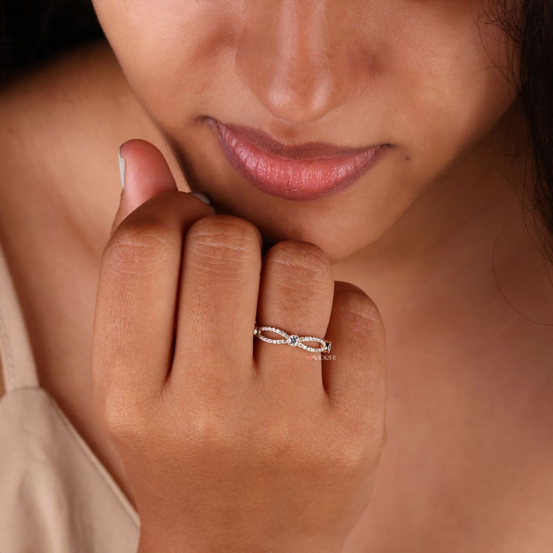 Round wedding band delivers a classic, smooth silhouette with enduring style.
