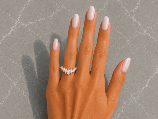Violet - Marquise Lab Grown Diamond Wedding Ring