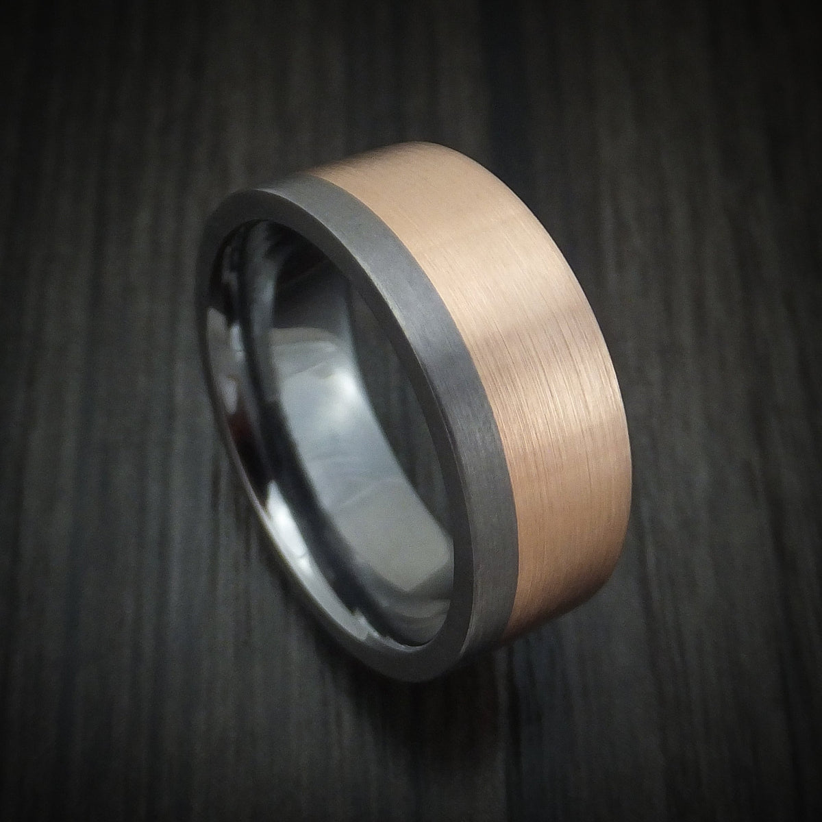 Legacy XIII - Tantalum and 14K Gold Men's Wedding Ring Band - Nura Lab