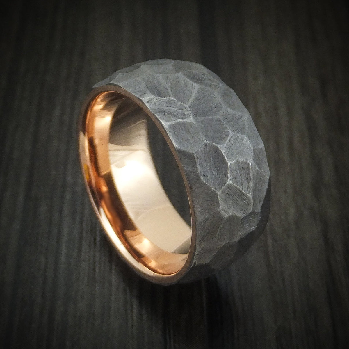 Voyager XIII - Tantalum and 14K Gold Men's Wedding Ring Band - Nura Lab