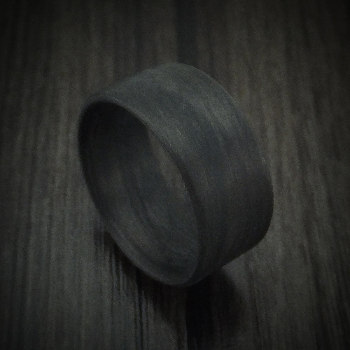 Maverick XIV - Solid Carbon Fiber Men's Wedding Ring Pattern Band - Nura Lab