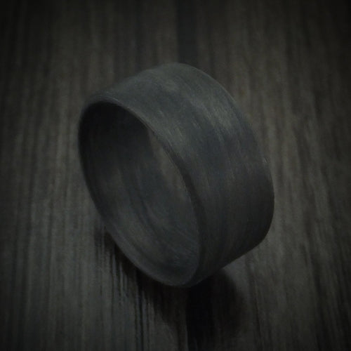 Maverick XIV - Solid Carbon Fiber Men's Wedding Ring Pattern Band - Nura Lab