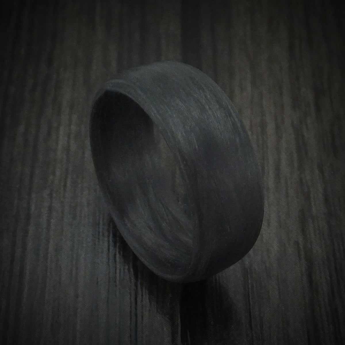 Spartan XIV - Solid Carbon Fiber Men's Wedding Ring Pattern Band - Nura Lab