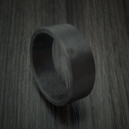 Blackstone XIV - Solid Carbon Fiber Men's Wedding Ring Pattern Band - Nura Lab