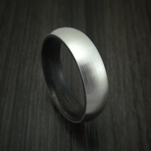 Aoraki XIV - Inconel with Solid Forged Carbon Fiber Sleeve Wedding Ring - Nura Lab