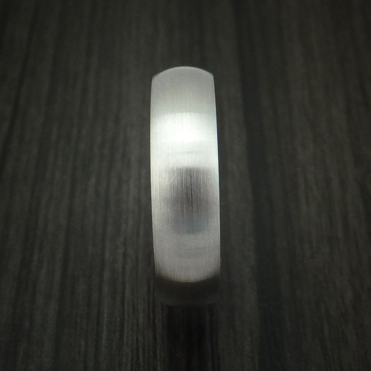 Aoraki XIV - Inconel with Solid Forged Carbon Fiber Sleeve Wedding Ring - view 3 - Nura Lab