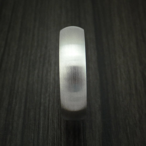 Aoraki XIV - Inconel with Solid Forged Carbon Fiber Sleeve Wedding Ring - view 3 - Nura Lab