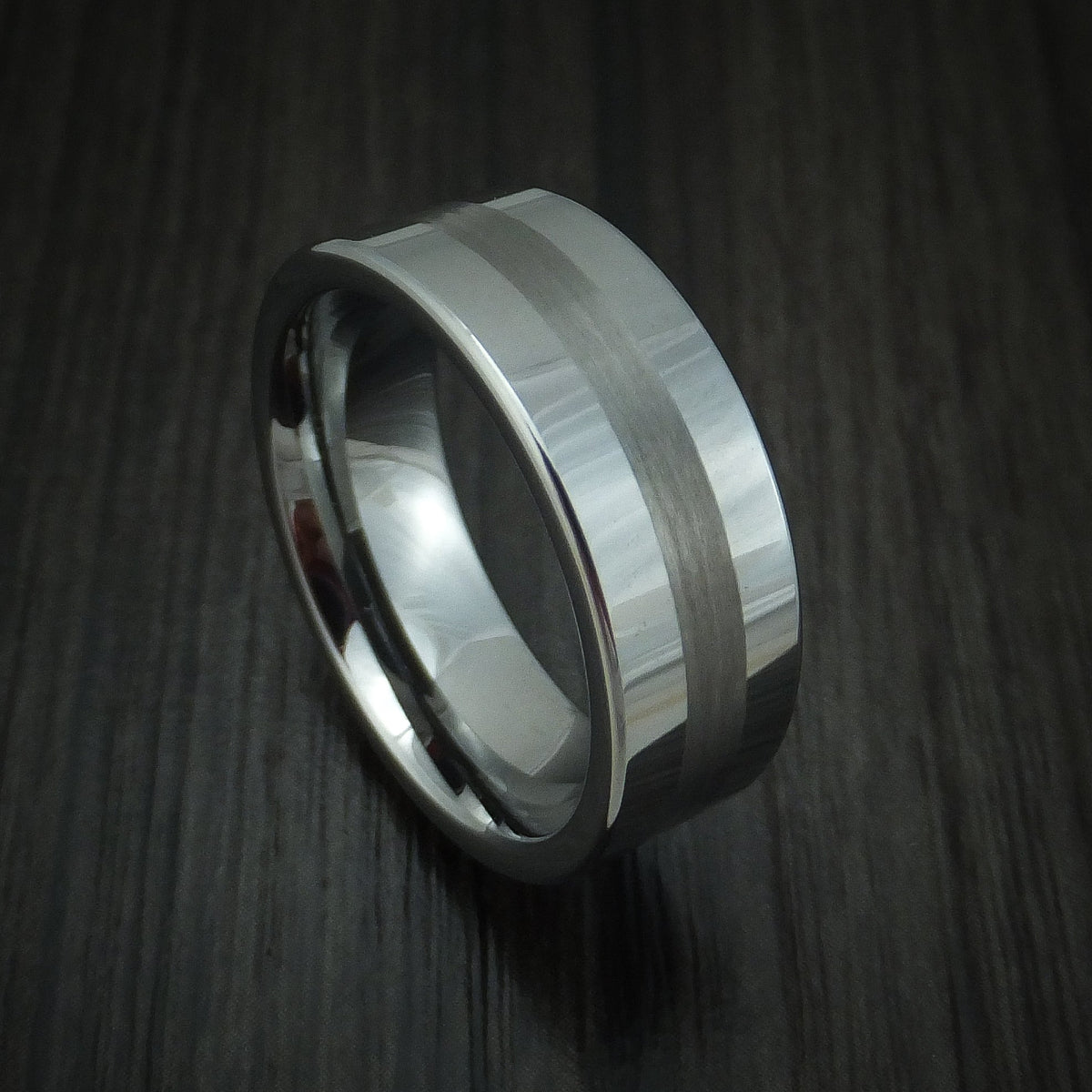 Achilles XVI - Tungsten Band Men's Wedding Ring - Nura Lab