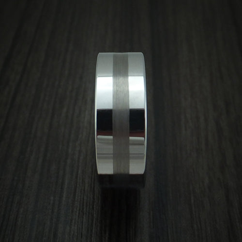 Achilles XVI - Tungsten Band Men's Wedding Ring - view 3 - Nura Lab
