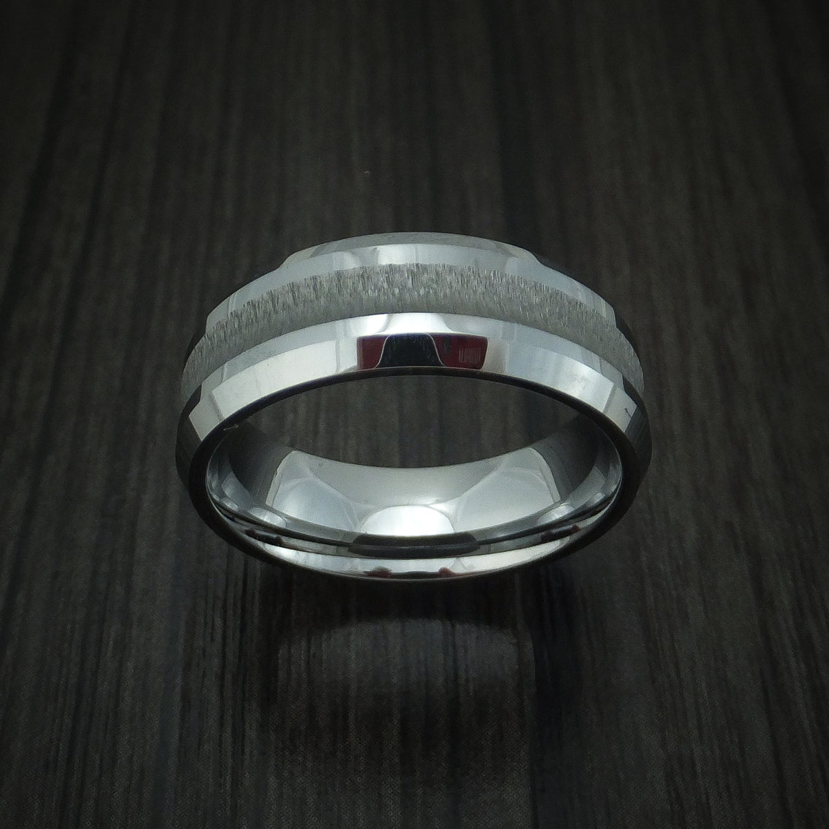 Ironwood XVI - Tungsten Band Men's Wedding Ring - view 2 - Nura Lab