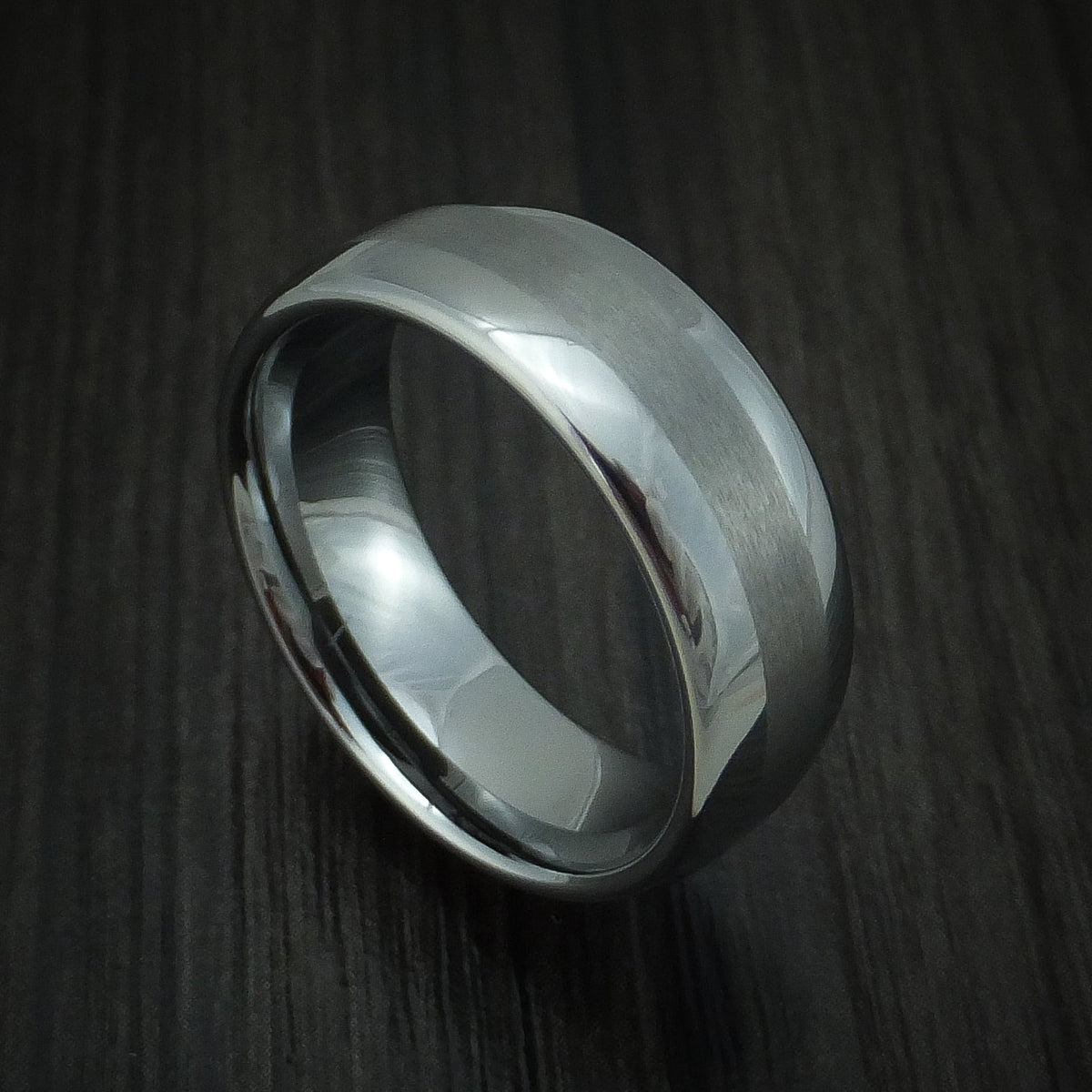 Tasman XV - Tungsten Band Men's Wedding Ring - Nura Lab