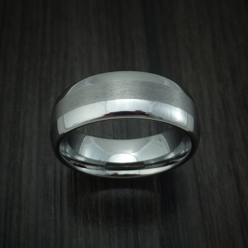 Tasman XV - Tungsten Band Men's Wedding Ring - view 2 - Nura Lab