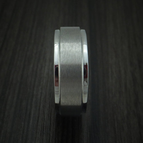 Fortress XV - Tungsten Band Men's Wedding Ring - view 3 - Nura Lab