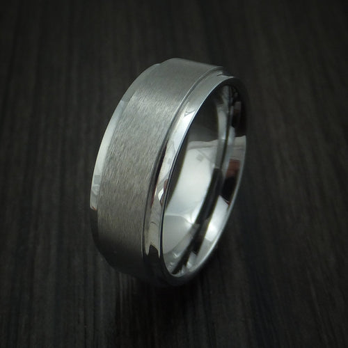 Fortress XV - Tungsten Band Men's Wedding Ring - view 4 - Nura Lab