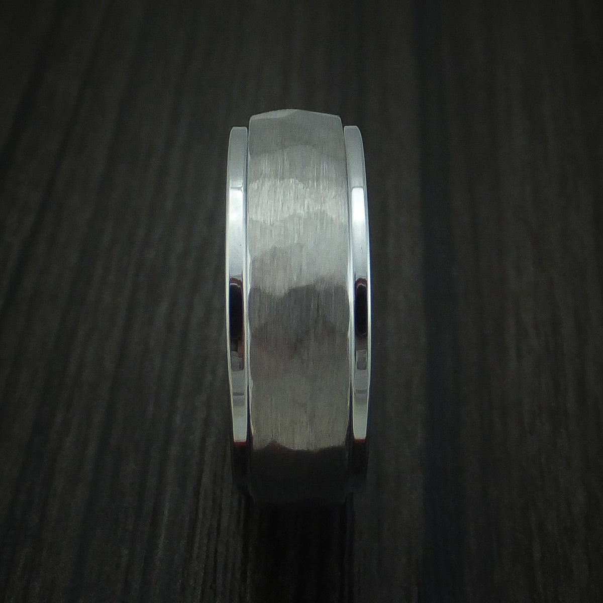 Fiord XV - Tungsten Band Men's Wedding Ring - view 3 - Nura Lab