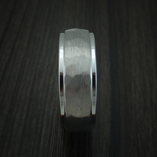 Fiord XV - Tungsten Band Men's Wedding Ring - view 3 - Nura Lab