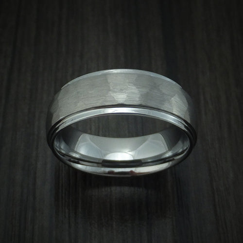 Fiord XV - Tungsten Band Men's Wedding Ring - view 2 - Nura Lab