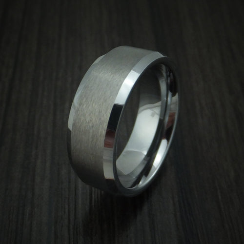 Orion XV - Tungsten Band Men's Wedding Ring - view 4 - Nura Lab