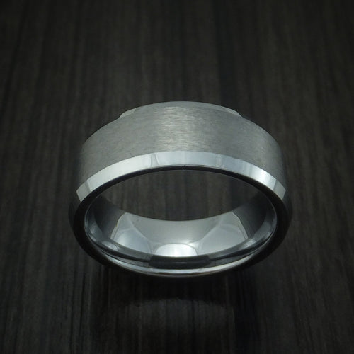 Orion XV - Tungsten Band Men's Wedding Ring - view 2 - Nura Lab