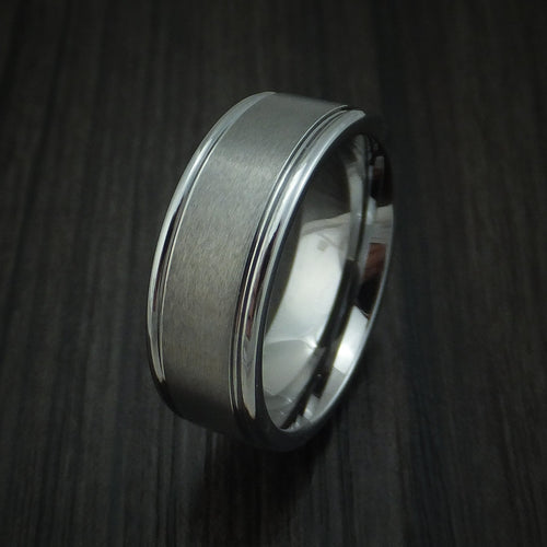 Hunter XV - Tungsten Band Men's Wedding Ring - view 4 - Nura Lab