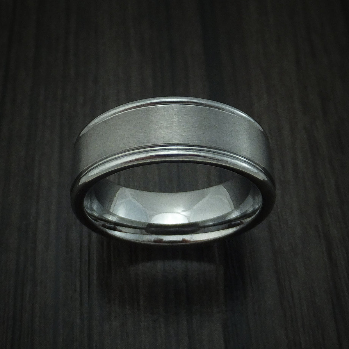 Hunter XV - Tungsten Band Men's Wedding Ring - view 2 - Nura Lab