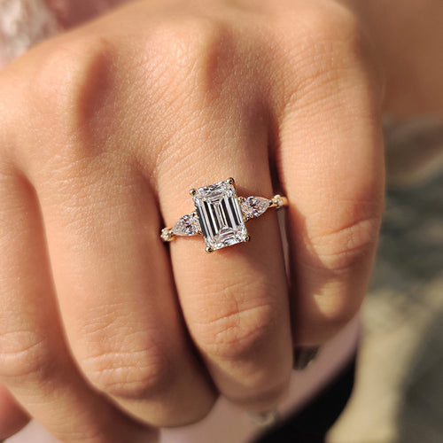 Delphine June - Windlass 3 Stone Diamond Ring