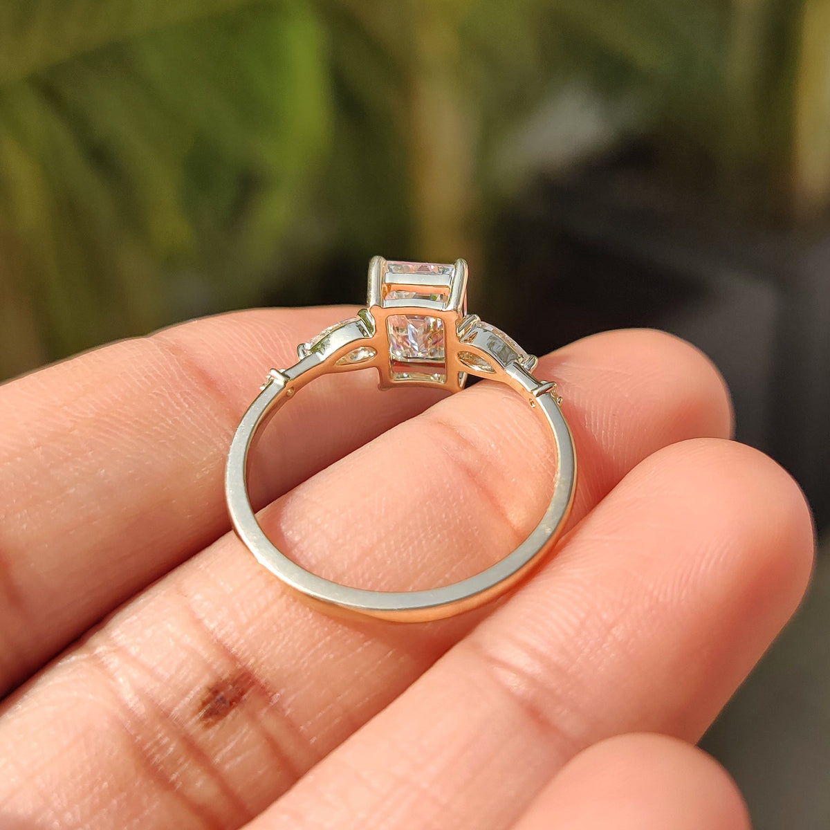 Delphine June - Windlass 3 Stone Diamond Ring