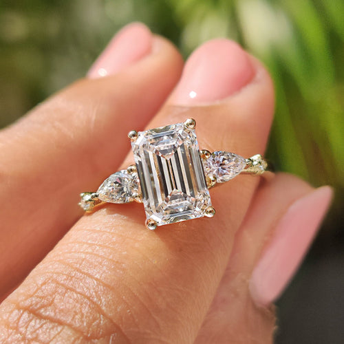 Delphine June - Windlass 3 Stone Diamond Ring