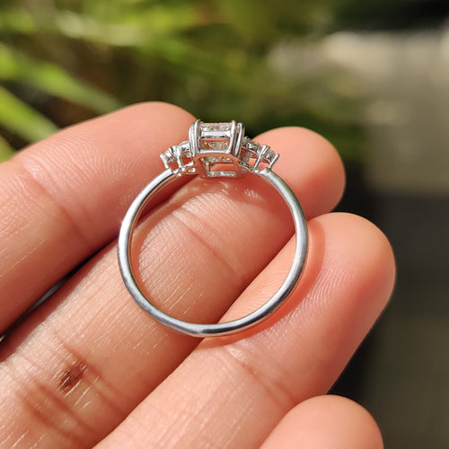 Mirabelle Wren - 5 Stone Radiant Cut Engagement Ring