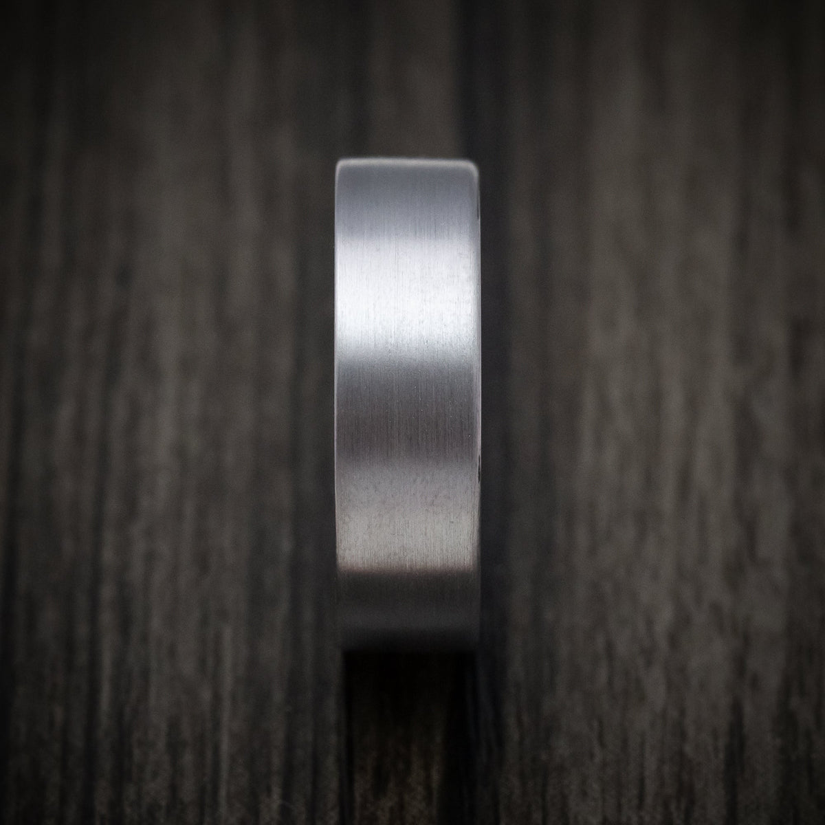 Onyx XIII - Tantalum Men's Wedding Ring with Cerakote Sleeve - view 3 - Nura Lab