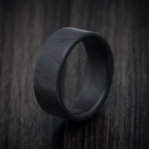 Resolute XIV - Filament Carbon Fiber Men's Wedding Ring - view 4 - Nura Lab