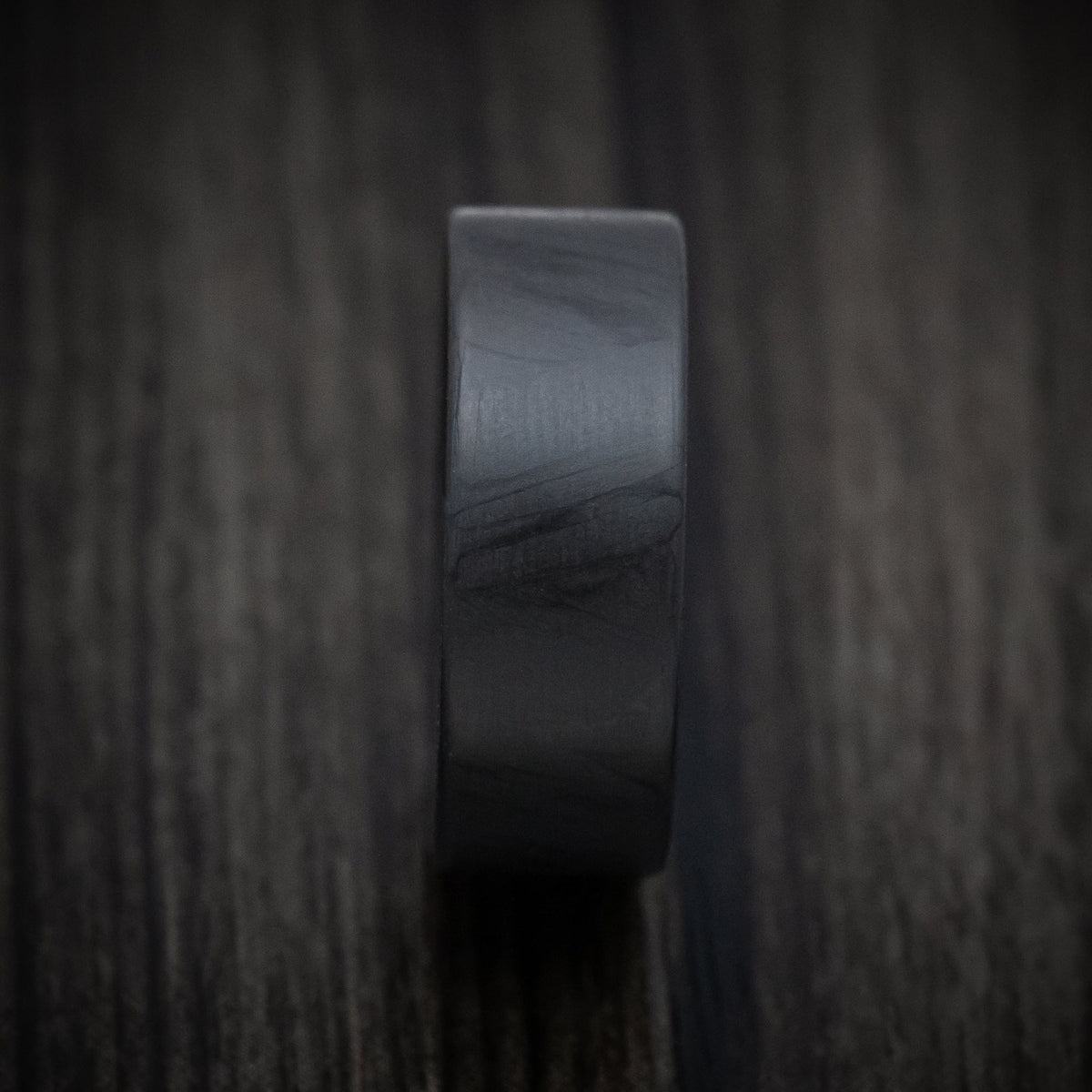Resolute XIV - Filament Carbon Fiber Men's Wedding Ring - view 3 - Nura Lab