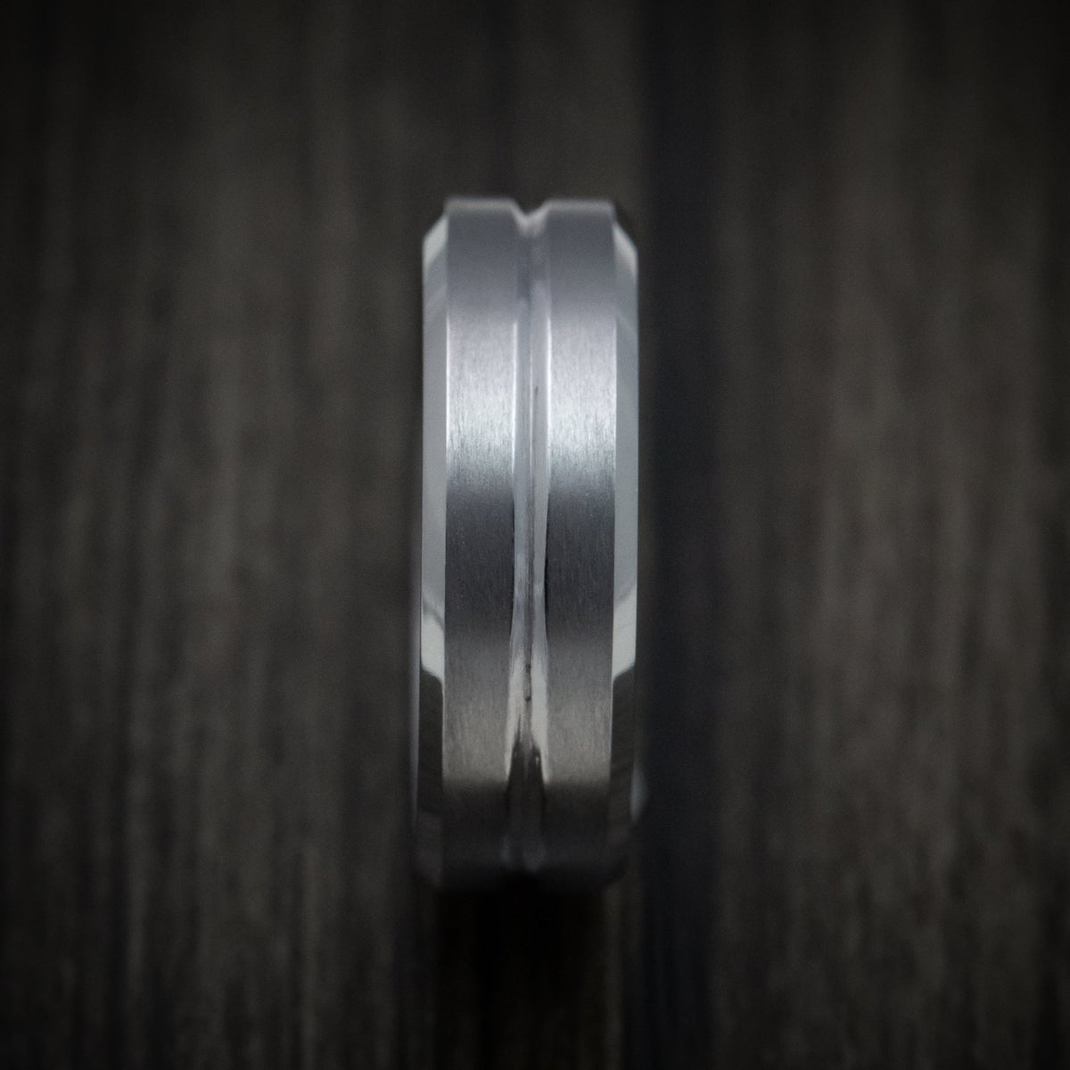 Navigator XIII - Tantalum Band with Satin Finish Men's Wedding Ring - view 3 - Nura Lab