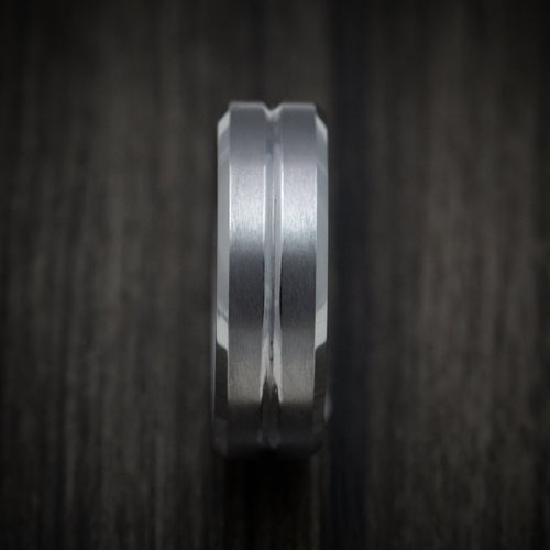 Navigator XIII - Tantalum Band with Satin Finish Men's Wedding Ring - view 3 - Nura Lab