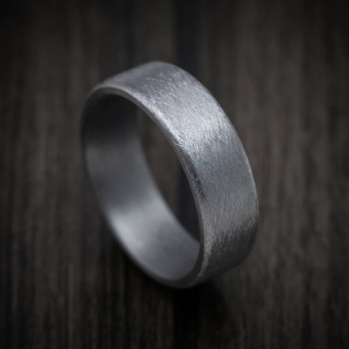 Ember XIV - Tantalum Band with Distressed Finish Men's Wedding Ring - Nura Lab