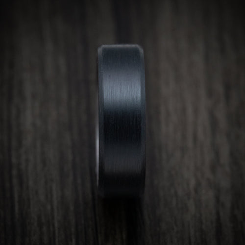 Griffin XIII - Carbon Fiber Band with Tantalum Sleeve Men's Wedding Ring - view 3 - Nura Lab