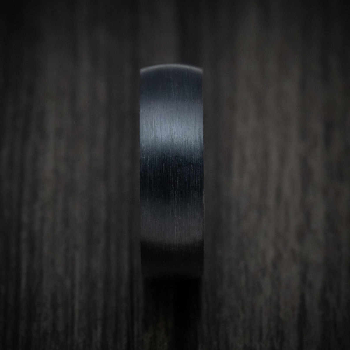 Obsidian XIV - Carbon Fiber Band with Tantalum Sleeve Men's Wedding Ring - view 3 - Nura Lab