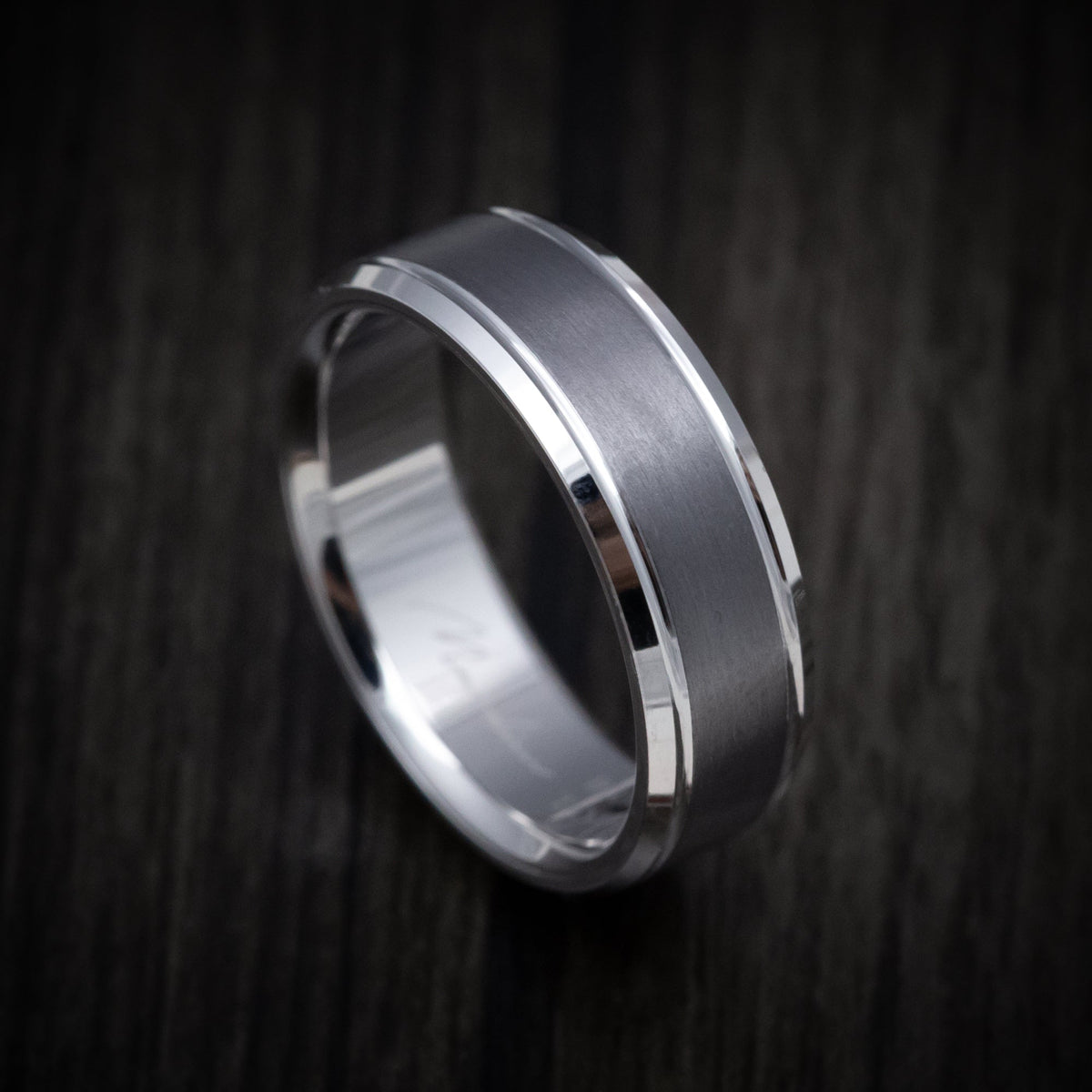 Sterling XIII - 14K Gold and Tantalum Men's Wedding Ring - Nura Lab
