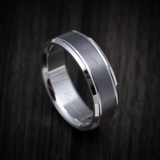 Sterling XIII - 14K Gold and Tantalum Men's Wedding Ring - Nura Lab