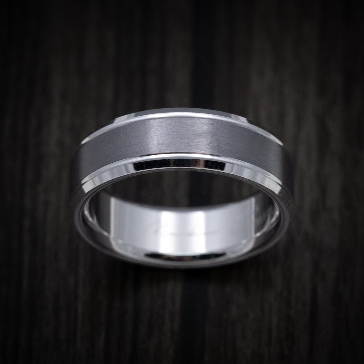 Sterling XIII - 14K Gold and Tantalum Men's Wedding Ring - view 2 - Nura Lab