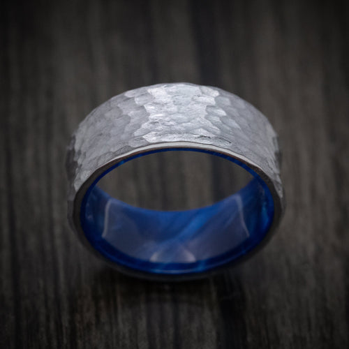 Ironwood XIV - Tantalum and Juma Sleeve Men's Wedding Ring Band - view 2 - Nura Lab
