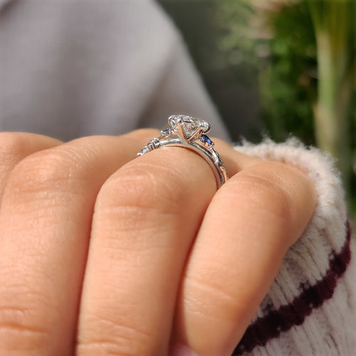 Elodie Hope - Dutch Marquise Diamond Ring in Cluster Setting