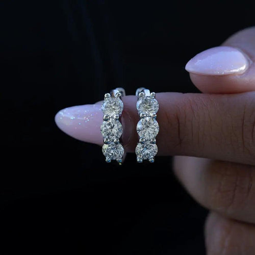 3ct Trilogy Earrings Nura Lab