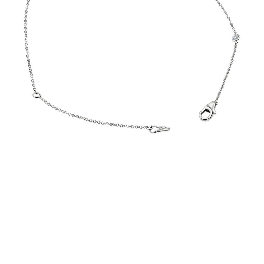 0.50 Carat Diamonds by the Yard Necklace 14K Gold